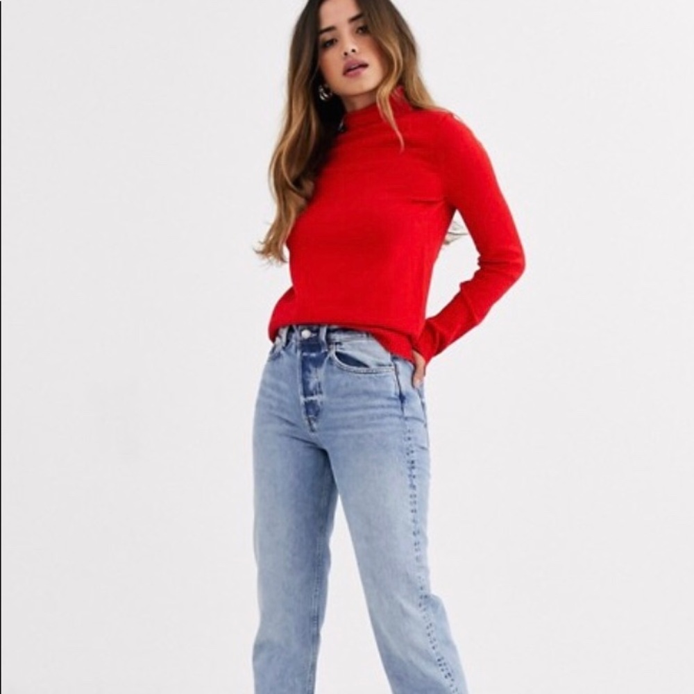 French Connection Roll Neck Knit Sweater